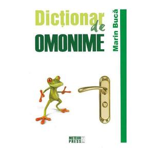 Dictionar de omonime - Maria Buca imagine