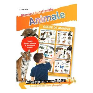 Animale. Plansa educationala imagine