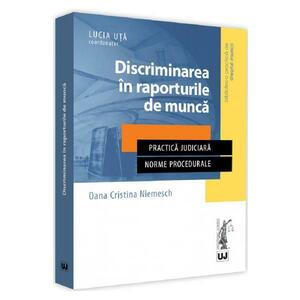 Discriminarea in raporturile de munca - Oana Cristina Niemesch imagine