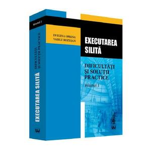 Executarea silita. Vol.3: Dificultati si solutii practice - Evelina Oprina, Vasile Bozesan imagine