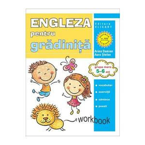 Engleza pentru gradinita. Grupa mare 5-6 ani - Arina Damian, Aura Stefan imagine
