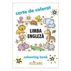 Limba engleza. Carte de colorat / Colouring Book imagine