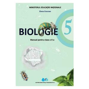 Biologie - Clasa 5 - Manual + CD - Elena Crocnan imagine