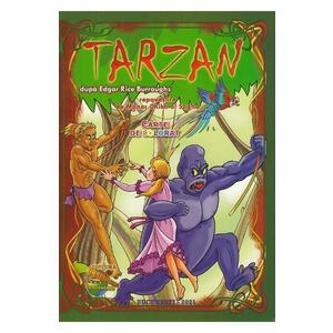 Tarzan. Carte de colorat imagine