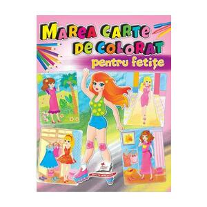 Marea carte de colorat pentru fetite imagine