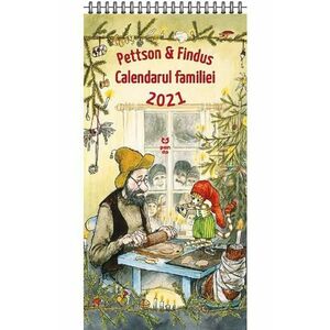 Pettson si Findus. Calendarul familiei 2021 - Sven Nordqvist imagine