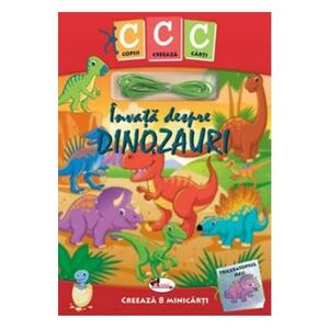 Copiii creeaza carti: Invata despre dinozauri imagine