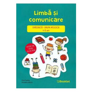 Limba si comunicare - Grupa mijlocie 4-5 ani - Irina Curelea, Alexandra Albota imagine