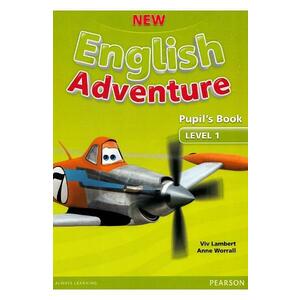 New English Adventure Pupil's Book Level 1 and DVD Pack - Viv Lambert, Anne Worrall imagine