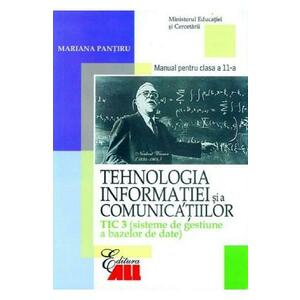 Tehnologia informatiei si a comunicatiilor - Clasa 11 Tic 3 - Manual - Mariana Pantiru imagine