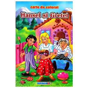 Hansel si Gretel B5 - Carte de colorat imagine