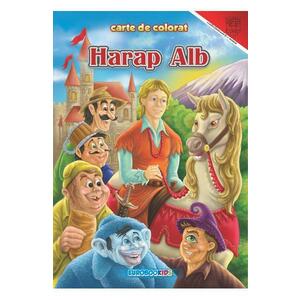 Harap Alb - Carte de Colorat A4 imagine