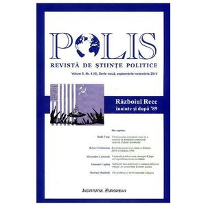 Polis Vol.2 Nr.4 Septembrie-Noiembrie 2014. Revista de stiinte politice imagine