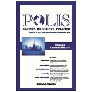 Polis Vol.3 Nr.2(8) Serie Noua Martie-Mai 2015 Revista De Stiinte Politice imagine