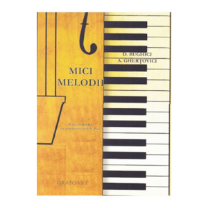 Mici melodii pentru vioara cu acompaniament de pian - D. Bughici, A. Ghertovici imagine
