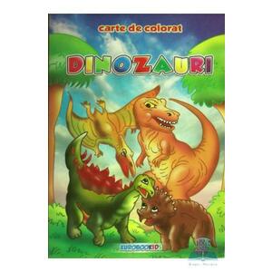 Dinozauri A5 - Carte de colorat imagine
