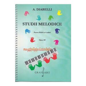 Studii melodice pentru pian - A. Diabelli imagine