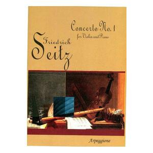 Concerto No.1 For Violon and Piano - Friedrich Seitz imagine