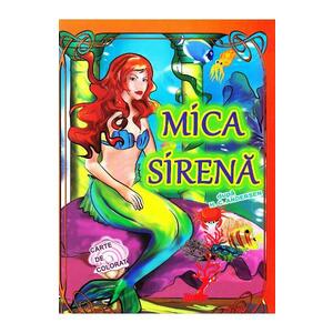 Mica Sirena dupa H.C. Andersen - Carte de colorat imagine