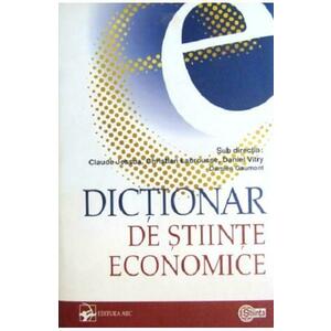 Dictionar de stiinte economice - Claude Jessua imagine