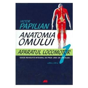 Anatomia omului Vol.1 Aparatul locomotor - Victor Papilian imagine