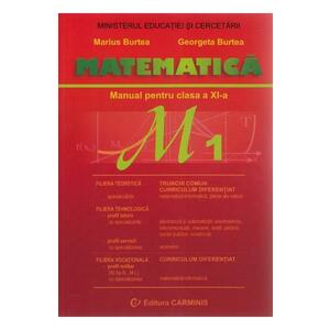 Matematica M1 - Clasa 11 - Manual - Marius Burtea, Georgeta Burtea imagine