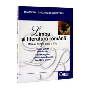 Limba romana - Clasa 11 - Manual - Eugen Simion, Florina Rogalski imagine