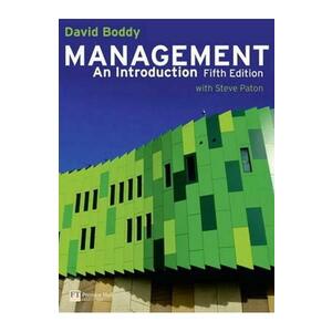 Management: An Introduction with MyLab Access Card - David Boddy imagine