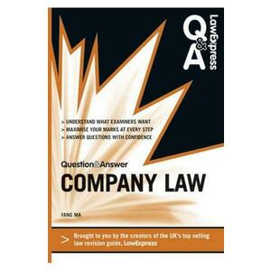 Law Express Question and Answer: Company Law (Q&A Revision Guide) - Fang Ma imagine