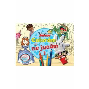 Disney Junior - Coloram si ne jucam 1. Planse de colorat cu activitati distractive imagine