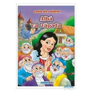 Alba ca Zapada - Carte de colorat ed. 2012 (2.5) imagine