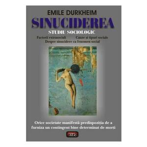 Sinuciderea - Emile Durckheim imagine