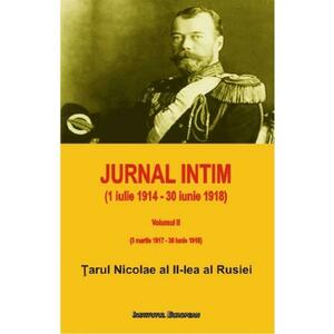 Jurnal intim (1 iulie 1914 - 30 iunie 1918) Vol.2 - Tarul Nicolae al II-lea al Rusiei imagine