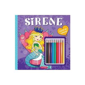 Sirene. Carte de colorat imagine