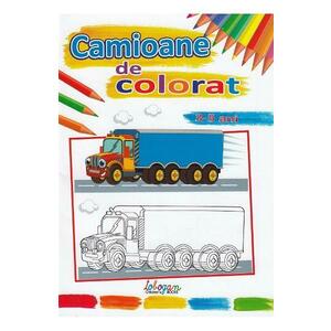 Camioane de colorat imagine