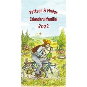 Pettson si Findus. Calendarul familiei 2022 - Sven Nordqvist imagine