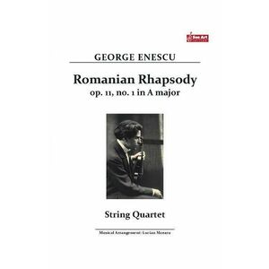 Romanian Rhapsody op.11, no.1 in A major - George Enescu - Cvartet de coarde imagine