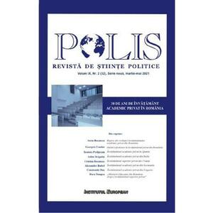 Polis Vol.9 Nr.2(32) Serie noua martie-mai 2021. Revista de Stiinte politice imagine