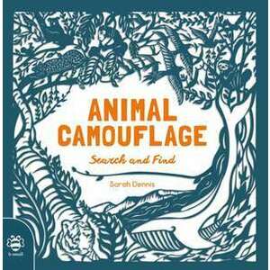 Animal Camouflage: A Papercut Search & Find Book imagine