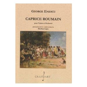 Caprice roumain. Pour violon et orchestre - George Enescu imagine