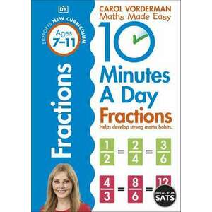 10 Minutes A Day Fractions, Ages 7-11 (Key Stage 2) imagine