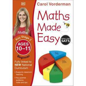 Maths Made Easy Ages 10-11 Key Stage 2 Beginner imagine