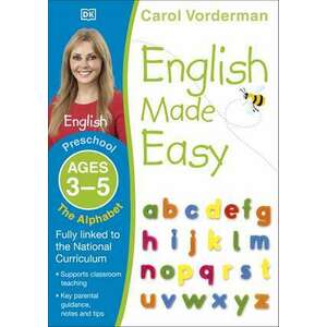 English Made Easy: The Alphabet, Ages 3-5 (Preschool) imagine