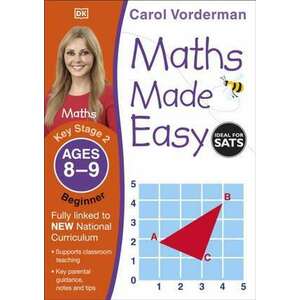Maths Made Easy Ages 8-9 Key Stage 2 Beginner imagine