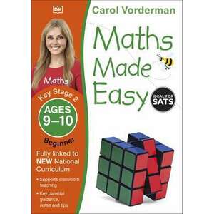 Maths Made Easy Ages 9-10 Key Stage 2 Beginner imagine