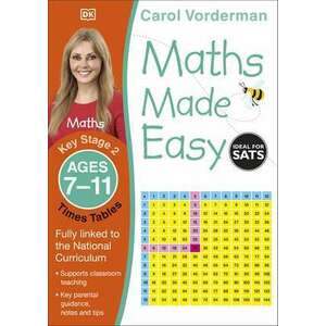Maths Made Easy Times Tables Ages 7-11 Key Stage 2 imagine