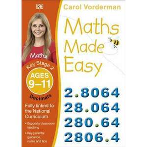 Maths Made Easy Decimals Ages 9-11 Key Stage 2 imagine