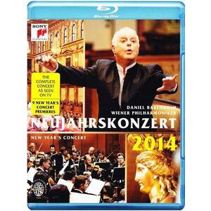 New Year's Concert 2014 / Neujahrskonzert 2014 Blu Ray | Wiener Philharmoniker, Daniel Barenboim imagine