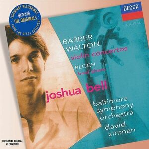 Barber/Walton - Violin Concertos | Baltimore Symphony Orchestra, David Zinman, Joshua Bell imagine