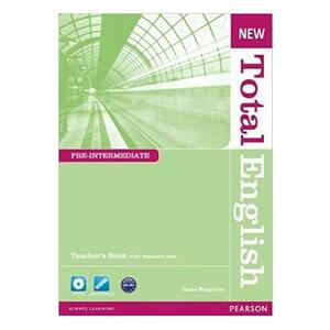 New Total English Pre-Intermediate Teacher's Book and Teacher's Resource CD - Diane Naughton imagine